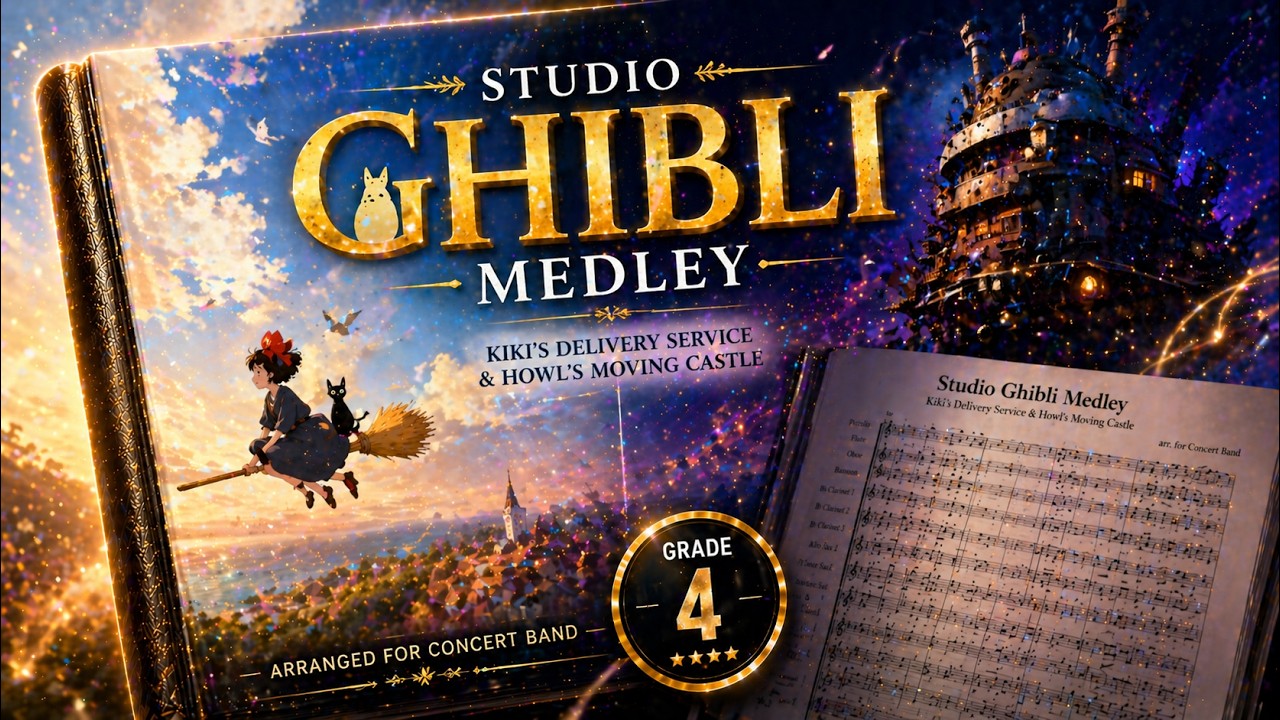 Joe Hisaishi: Studio Ghibli Suite | A Cinematic Experience for Wind Orchestra