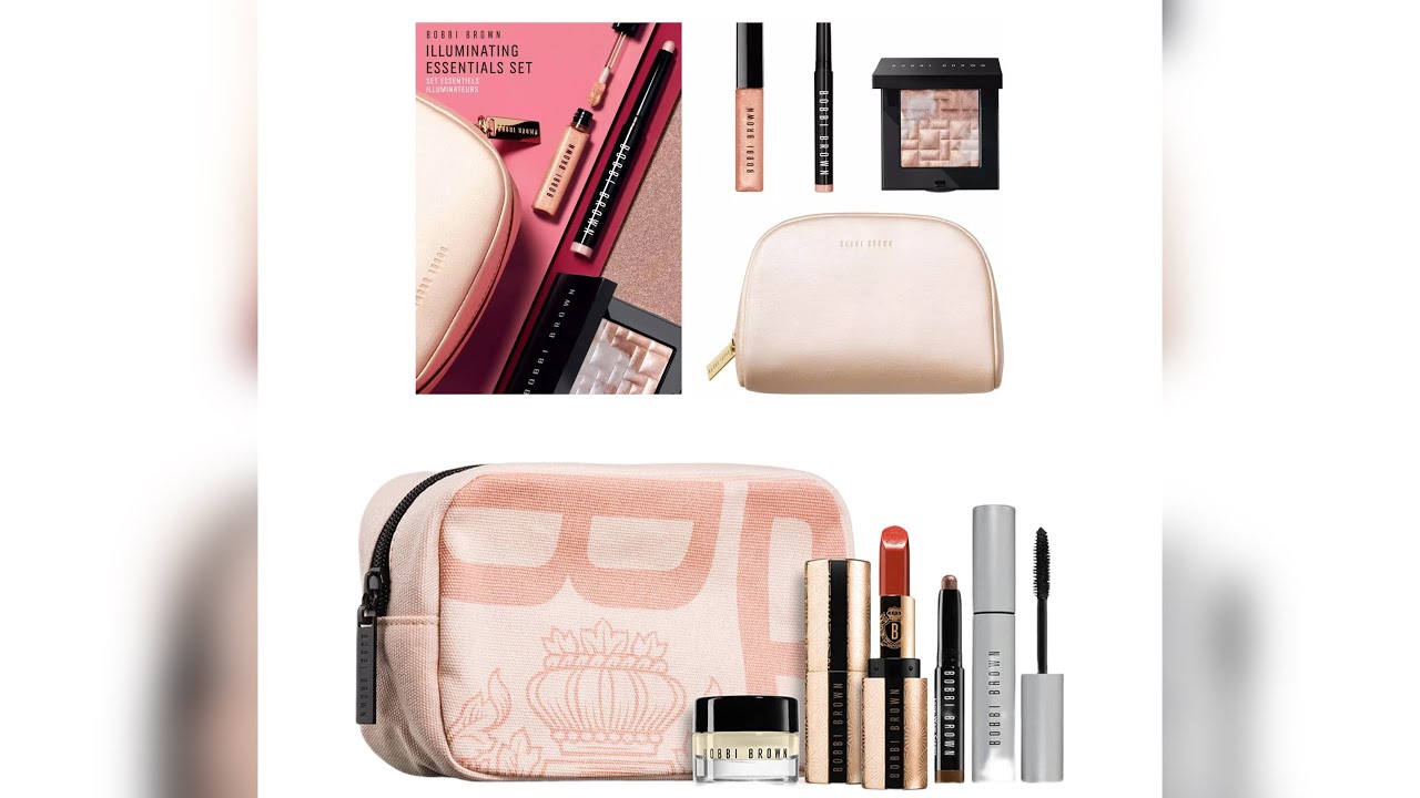 Bobbi Brown Illuminating Essentials Set &  Ready to Glow Set unboxing