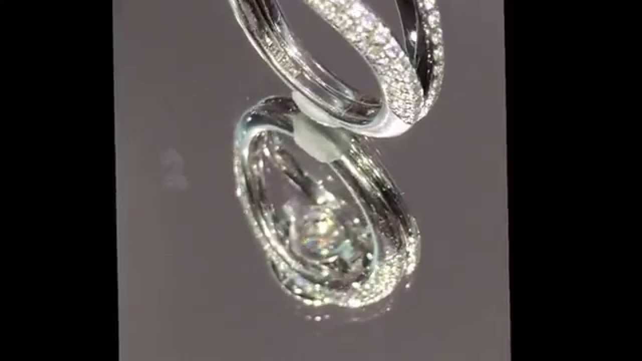 1.12 ct Round Diamond Double Halo Designer's Engagement Ring