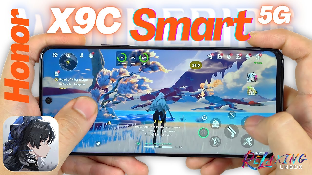 Honor X9c Smart Wuthering Waves Gaming review Update | FPS & Battery Drain test