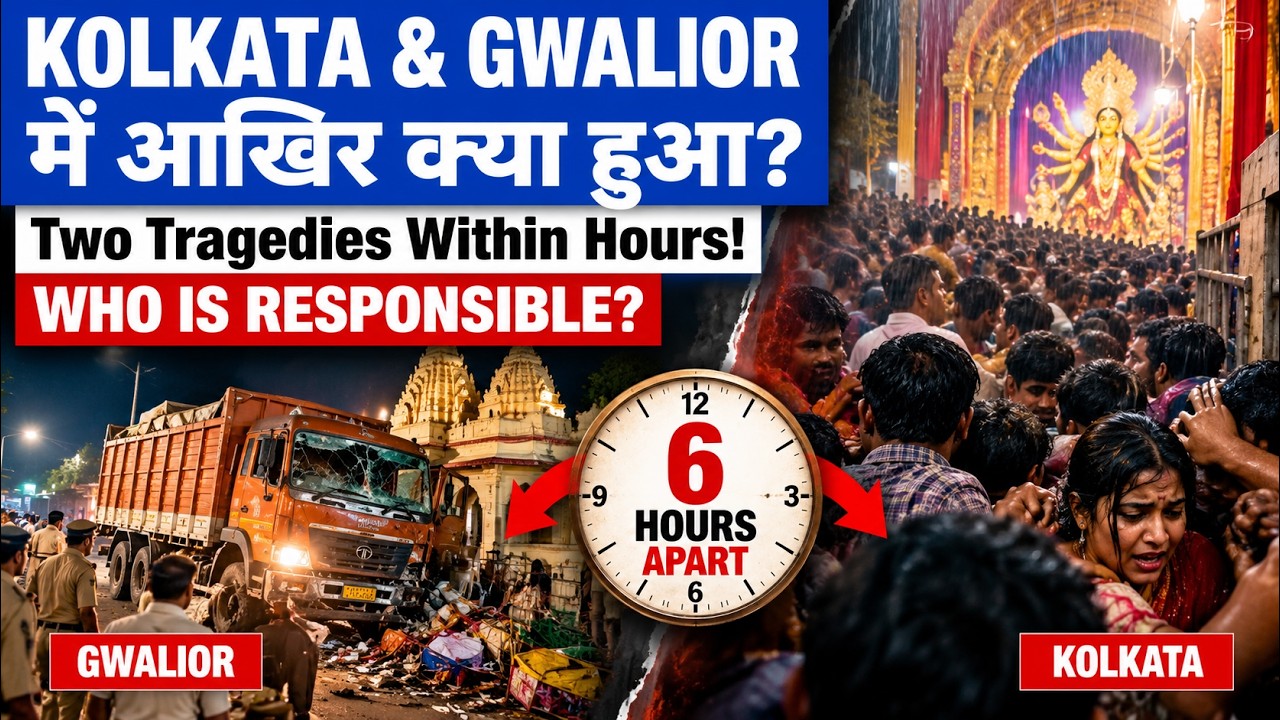 KOLKATA STAMPEDE & GWALIOR TRUCK ACCIDENT | Who Is Responsible for These Tragedies?