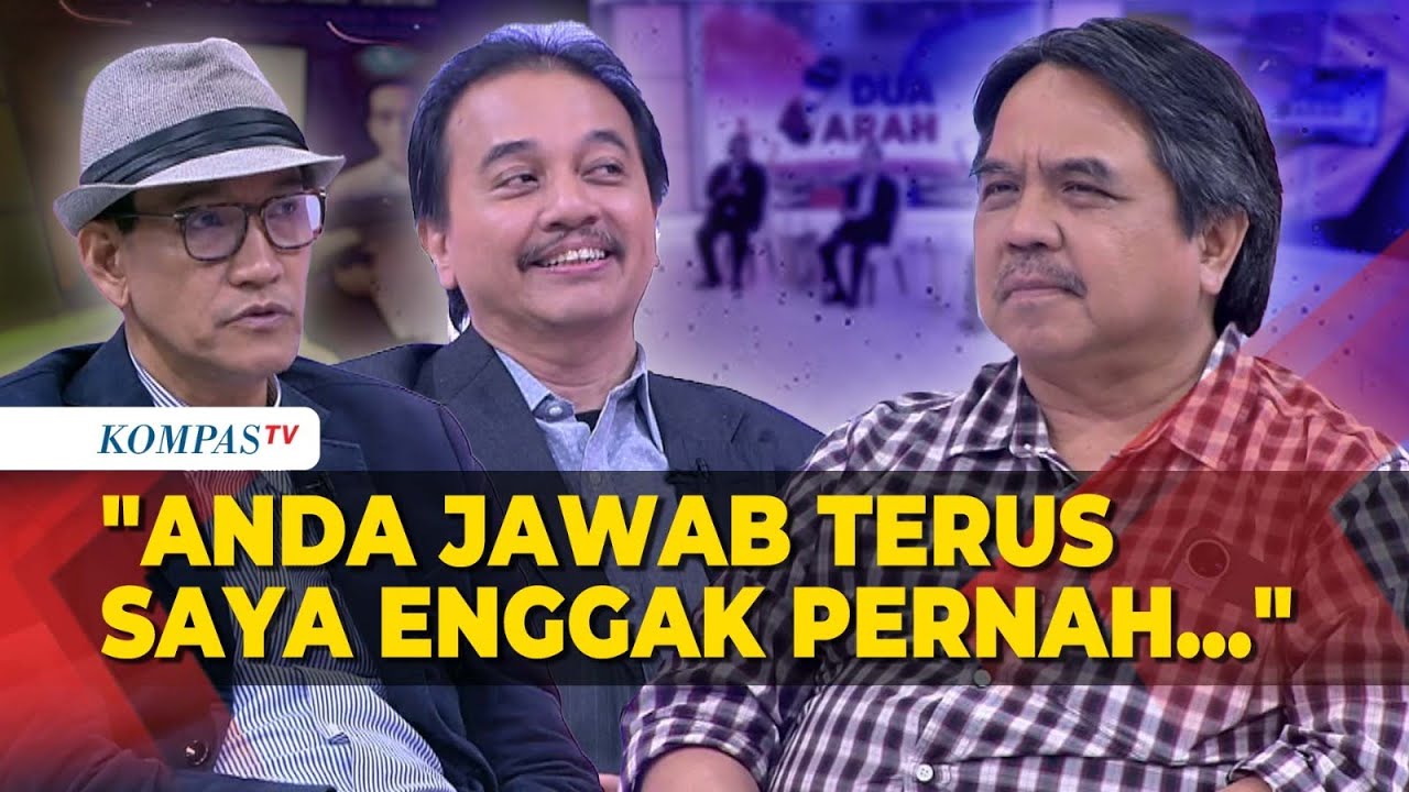 Refly Harun vs Ade Armando soal Buku Jokowi's White Paper Buatan Roy Suryo, Tifa & Rismon - DUA ARAH