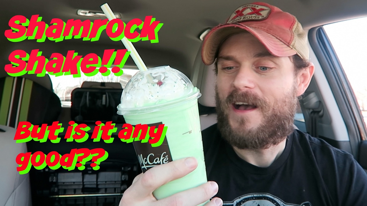 McDonald's Shamrock Shake review!