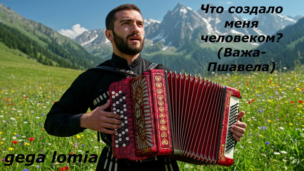 Что создало меня человеком? (Важа-Пшавела) - gega lomia