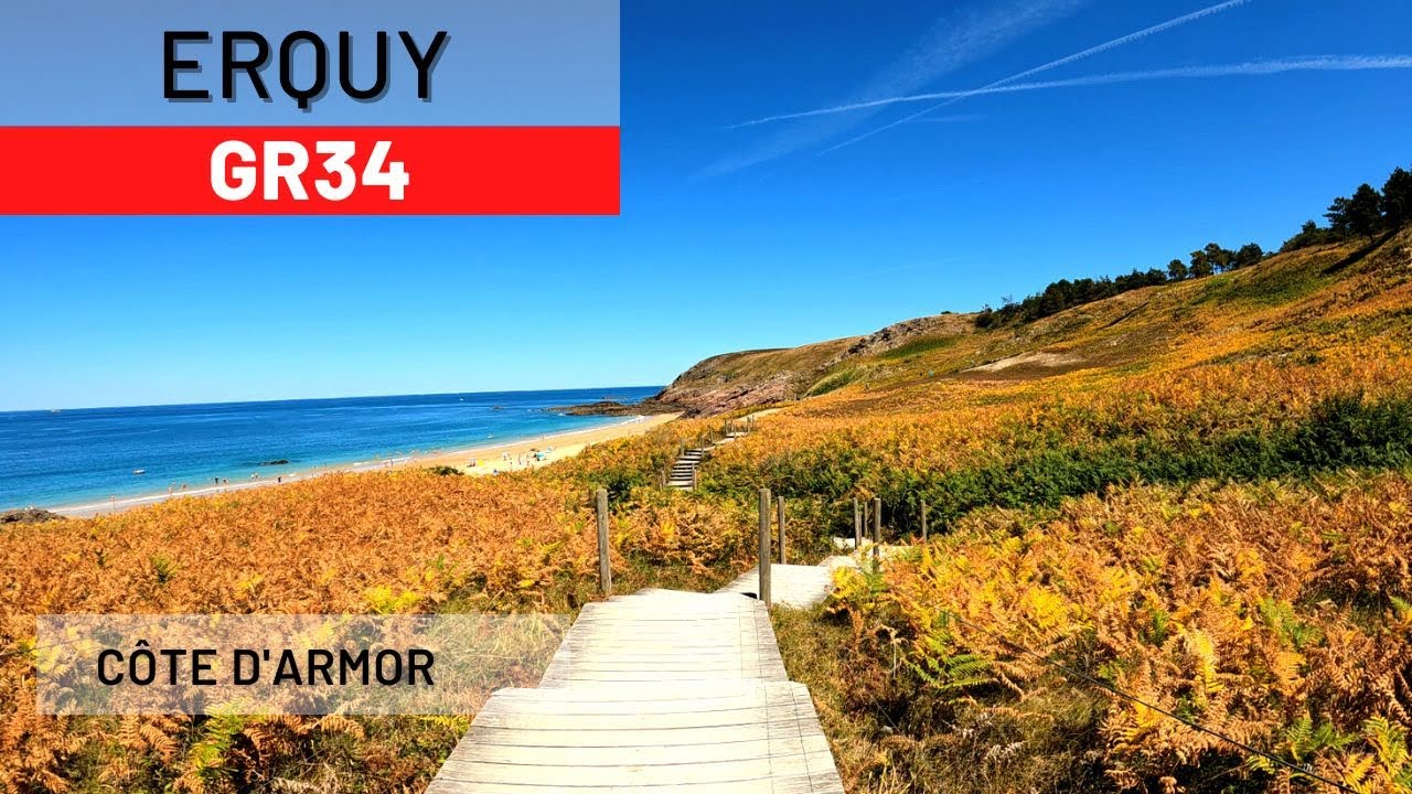 Randonnée GR34 - Tour du Cap Erquy - Côte d'Armor - Bretagne