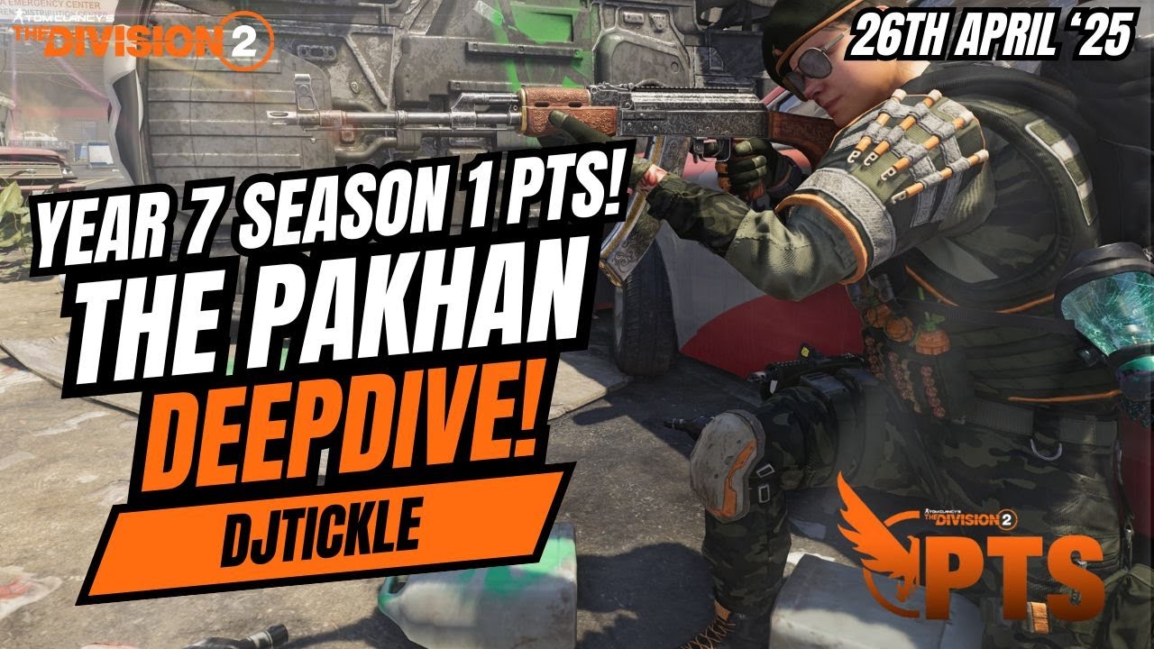 NEW EXOTIC LMG RETURNS! THE PAKHAN! #thedivision2