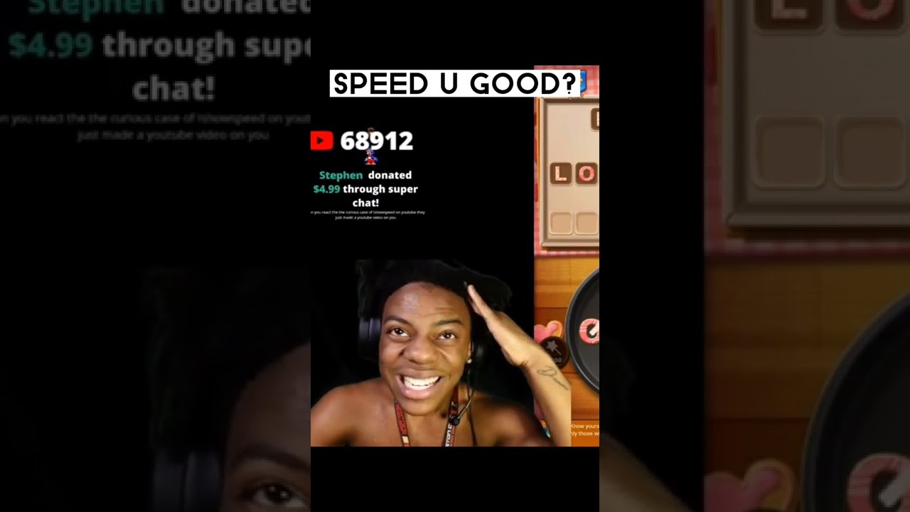 IShowSpeed Hits A Nerve Playing Word Cookie... 😂😂