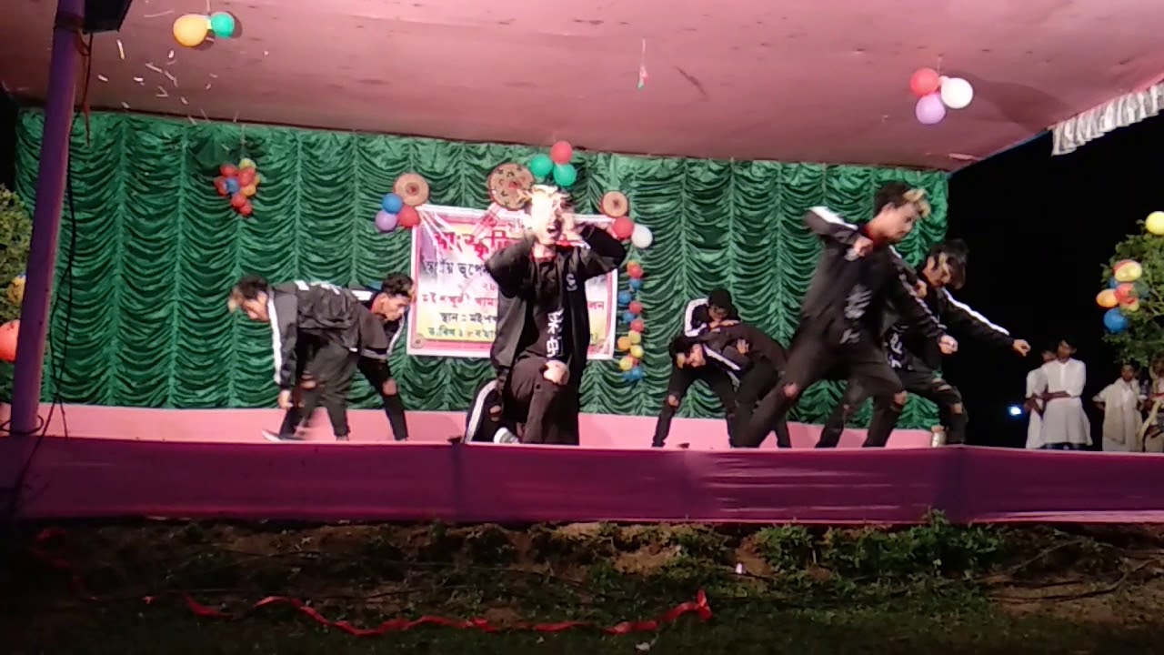 Rainbow dance group