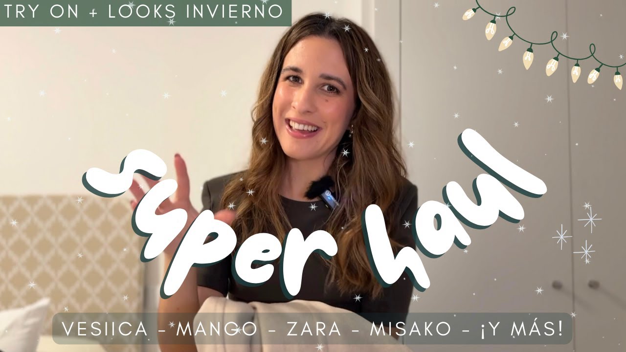 HAUL DE COMPRAS DE INVIERNO ❄️ Prendas en tendencia + ideas de outfits