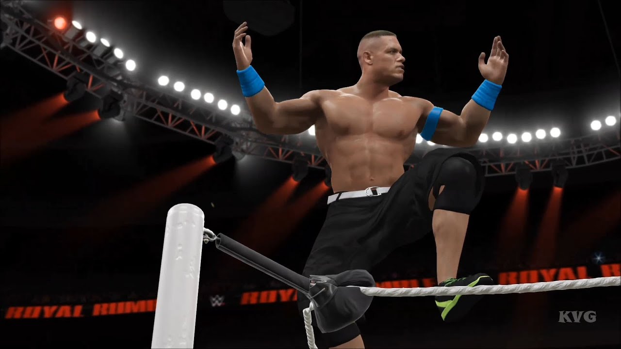 WWE 2K16 - 30-Man Royal Rumble Full Match Gameplay (XboxONE HD) [1080p60FPS]