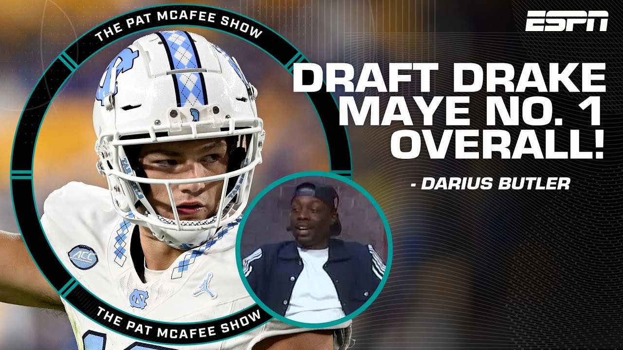 Darius Butler says he would draft Drake Maye No. 1 overall | The Pat McAfee Show