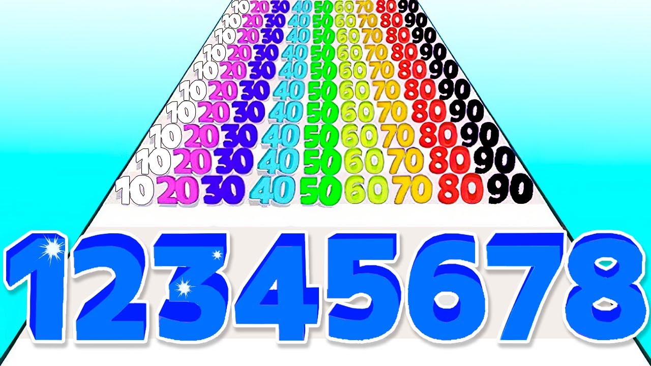 Satisfying Gameplay in Number Master &ndash; Run & Merge from Level 200 to 250 😱
