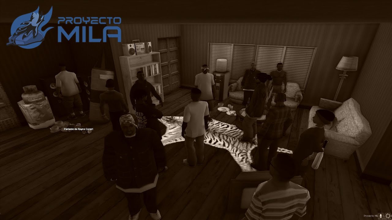 Roleando de pandillero en Proyecto Mila