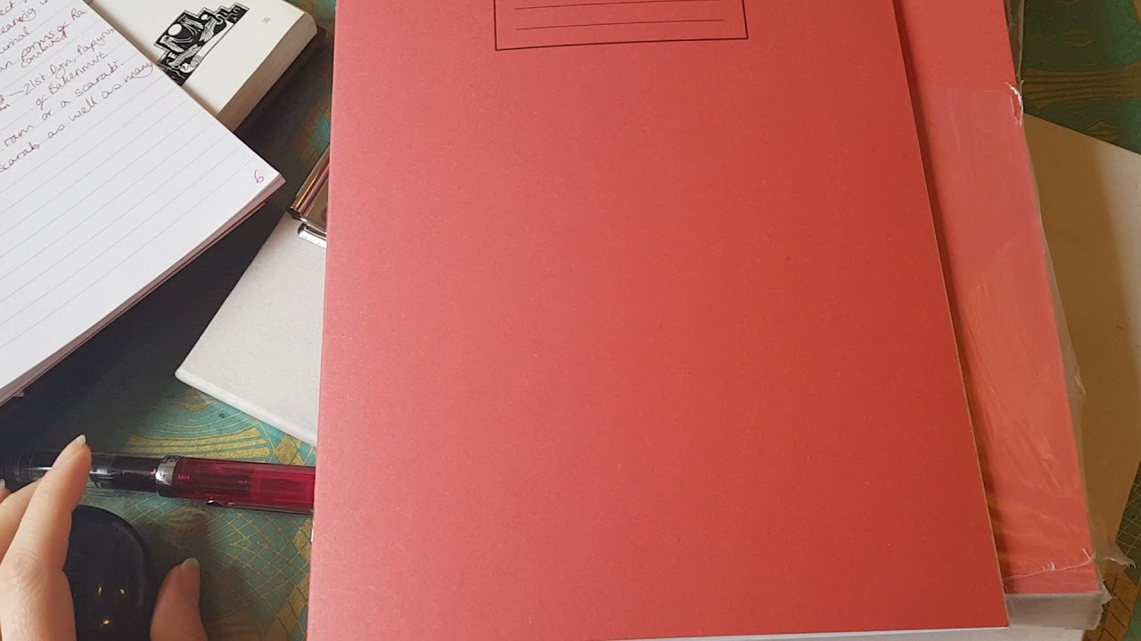 Silvine exercise books | Notebook recommendation