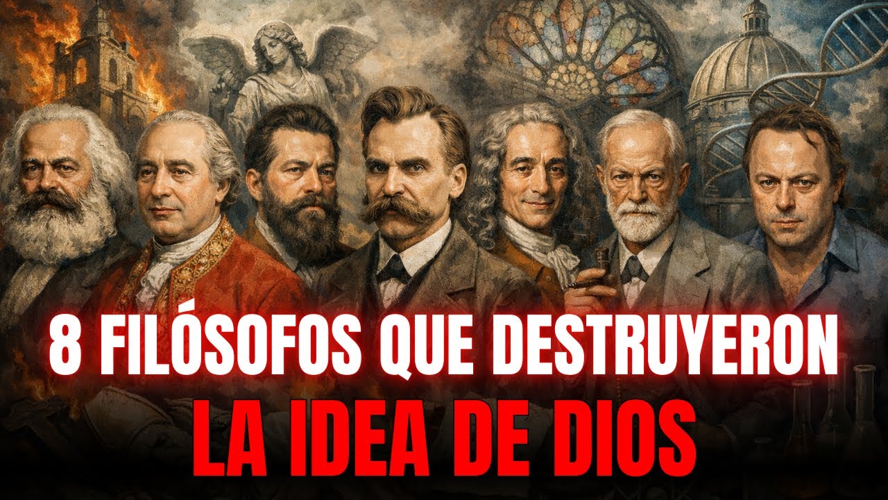 8 filósofos que DESTRUYERON la idea de DIOS