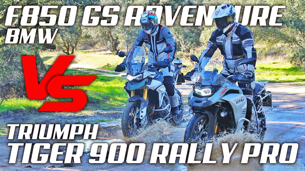 Comparativa Trail | Triumph Tiger 900 Rally Pro vs BMW F850 GS Adventure
