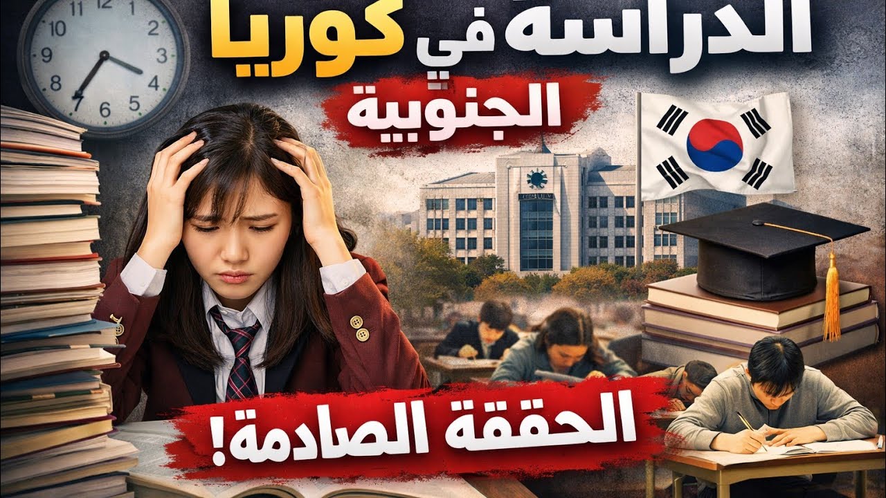  الدراسية في كوريا الجنوبية بالتفصيل 🇰🇷
