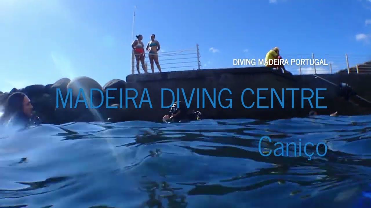 Diving with Madeira diving centre Cani&ccedil;o Portugal