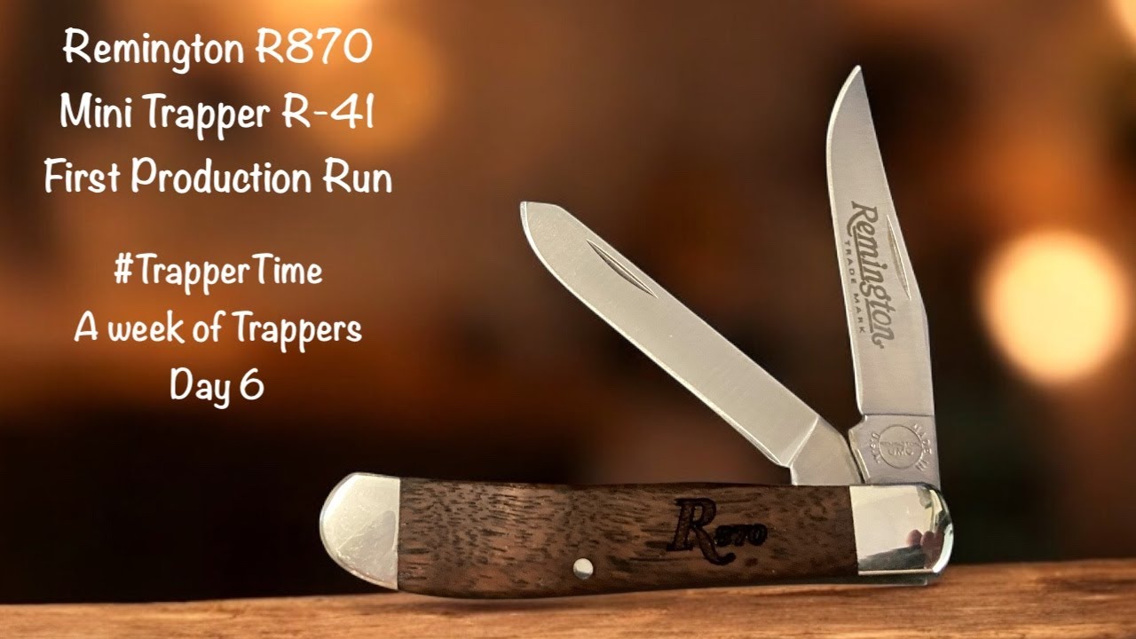 Trapper Time, день 6 - Remington Heritage 870 MiniTrapper R-41 - #TrapperTime @HTS_EDC