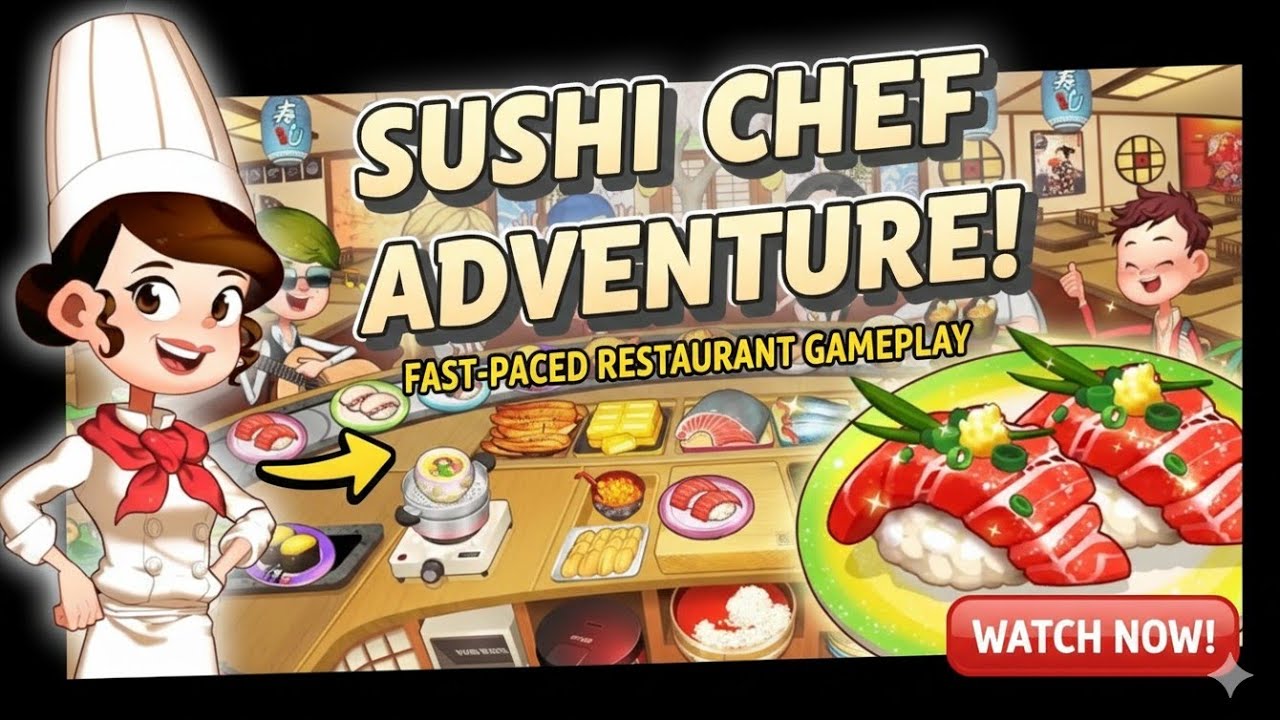 Sushi bar - cooking adventure