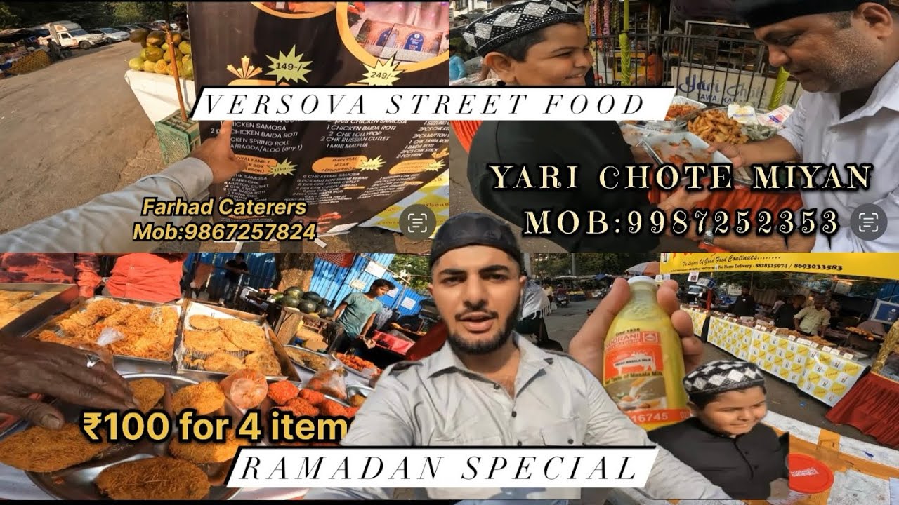 Street Food at Versova ,Yari Road | Cheapest street food in mumbai | (RAMADAN SPECIAL)