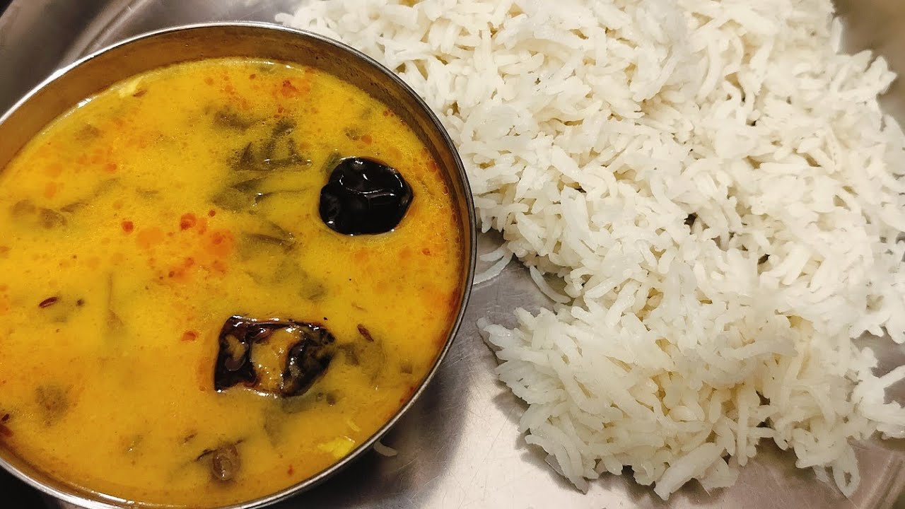 Palak kadhi | पालक की कढ़ी | Besan palak ki kadhi | Spinach curd curry 