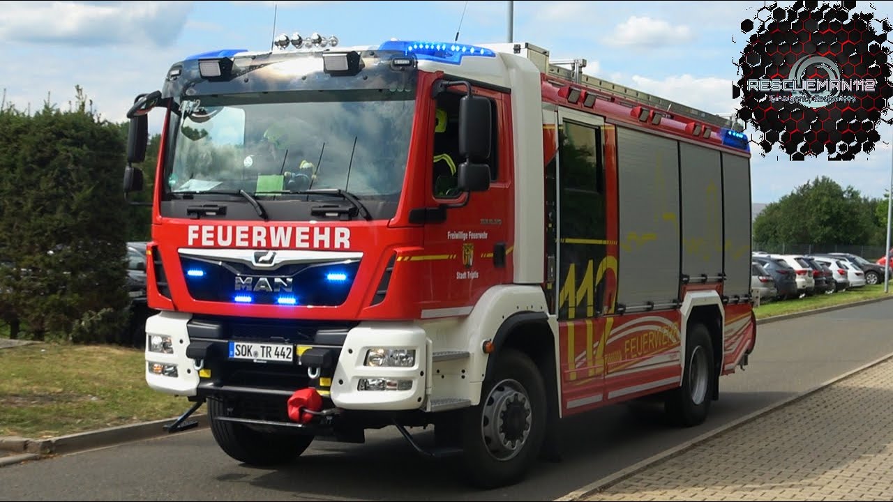 🚨 2x HLF 20 Feuerwehr Triptis