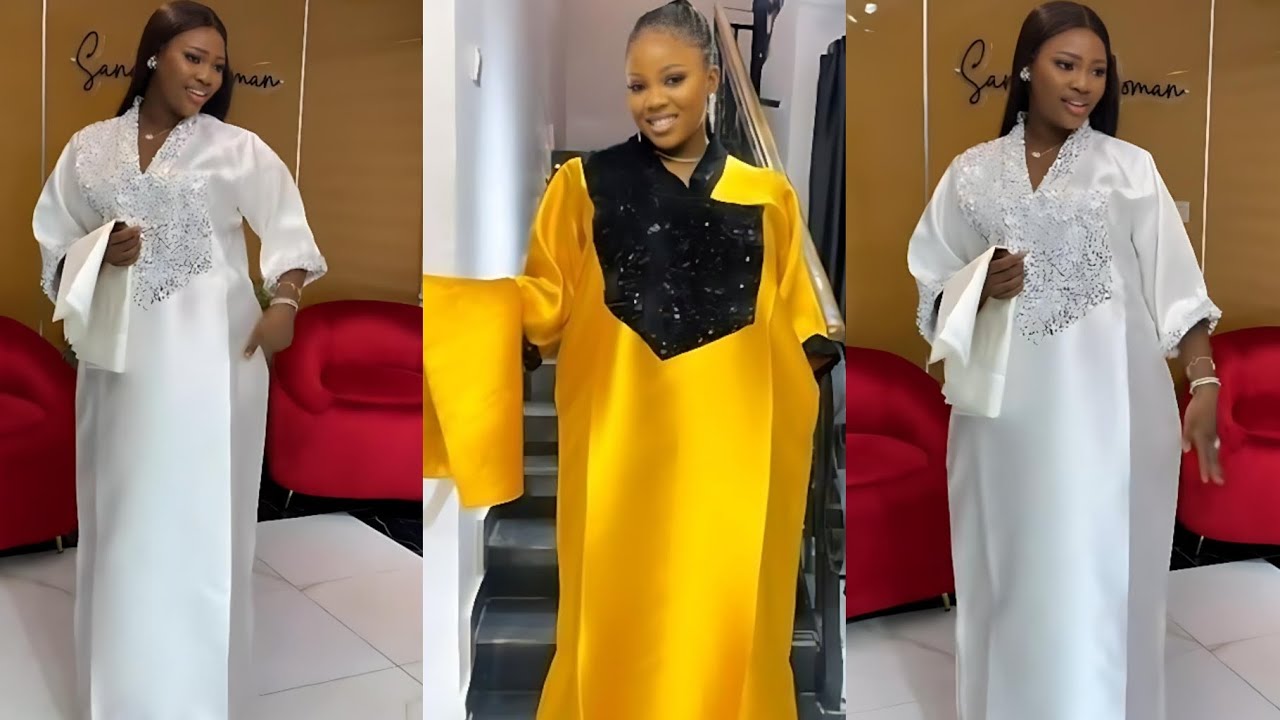 THE MAKING OF A LUXURY BUBU/KAFTAN WITH MIKADO and SEQUINS [Detailed]/AGBADA/ Beginners friendly/DIY