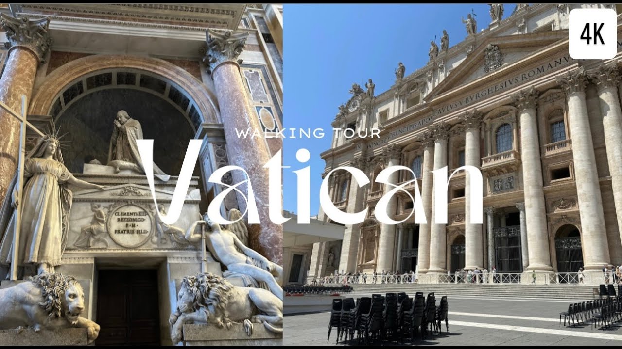Magical Vatican City Walking Tour ✨ Rome Italy 2025 (4K)