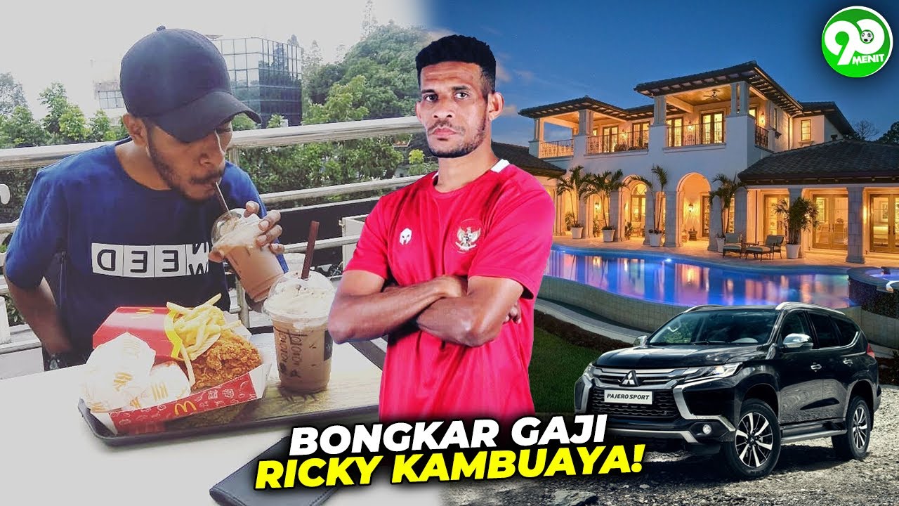 Membawa Timnas Indonesia Runner up! Ternyata Segini Gaji dan Total Kekayaan Ricky Kambuaya