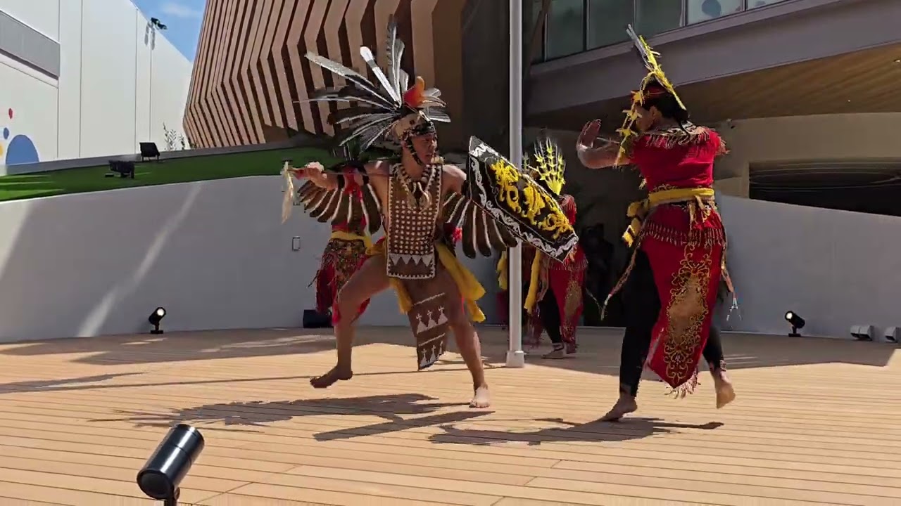 EXPO 2025 - OSAKA  KANSAI JAPAN, Perform Traditional Dance Dayak (Kalteng) #1