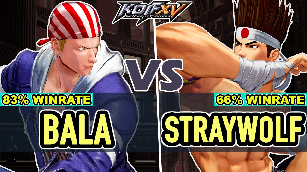 KOF XV ▰ Bala (Billy/Ángel/Iori) vs Straywolf (Benimaru/Joe/Najd)