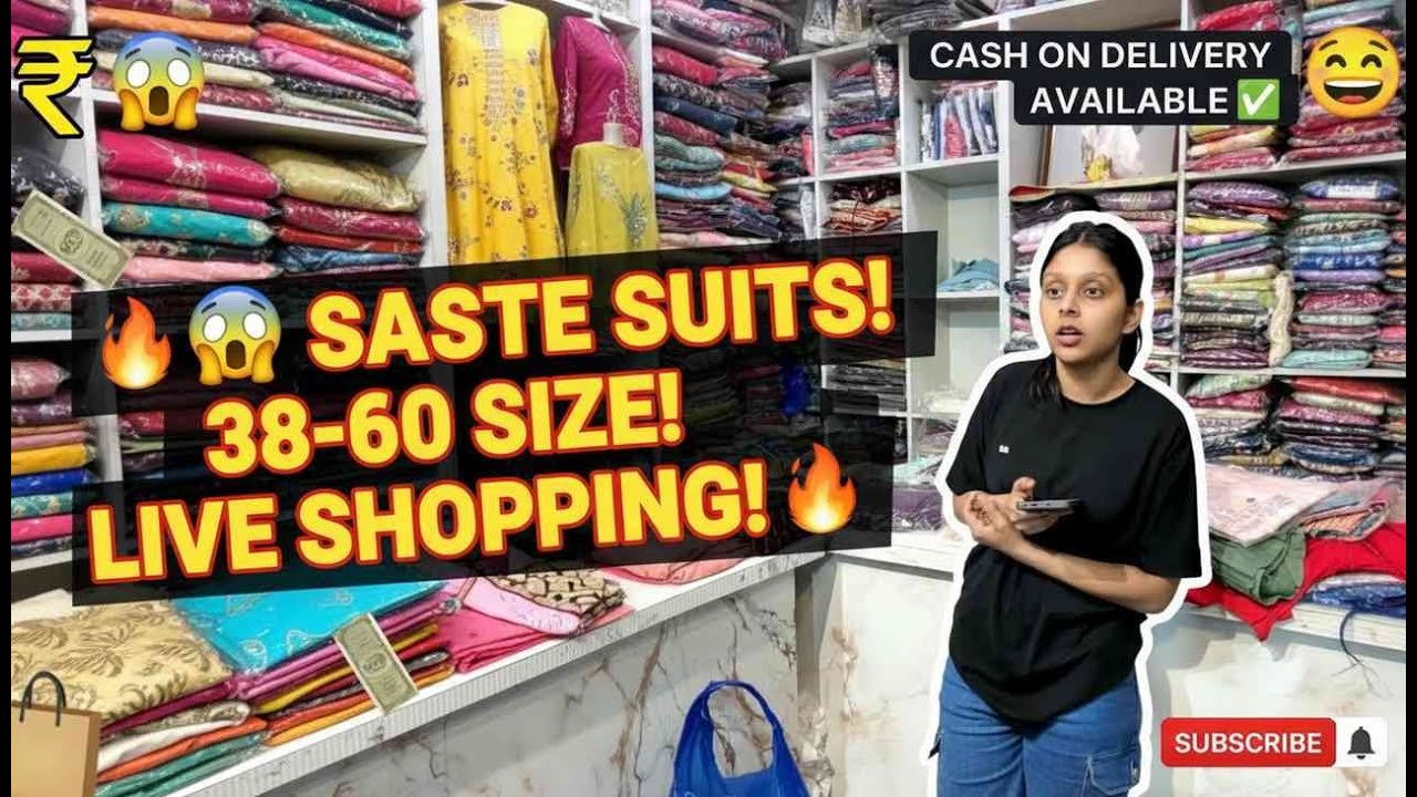 38 to 60 size live shopping 38 to 60 readymade suits CASH ON DELIVERY AVAILABLE