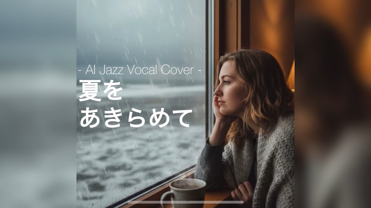 【AI Jazz Vocal Cover】夏をあきらめて