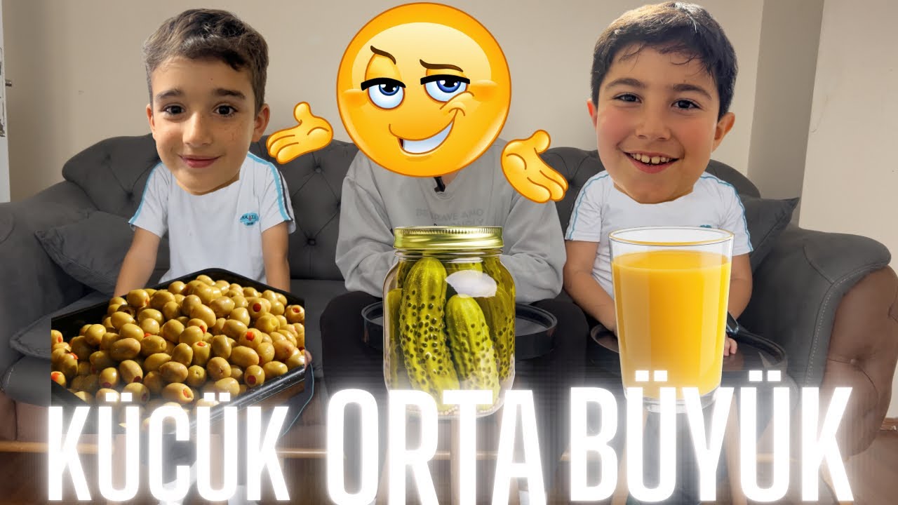 KÜÇÜK ORTA BÜYÜK CHALLENGE!!!@BETERBÖCÜKTOPRAKK @korayzeynep @DilaKent @elifsinemtv @KuzeyElif 