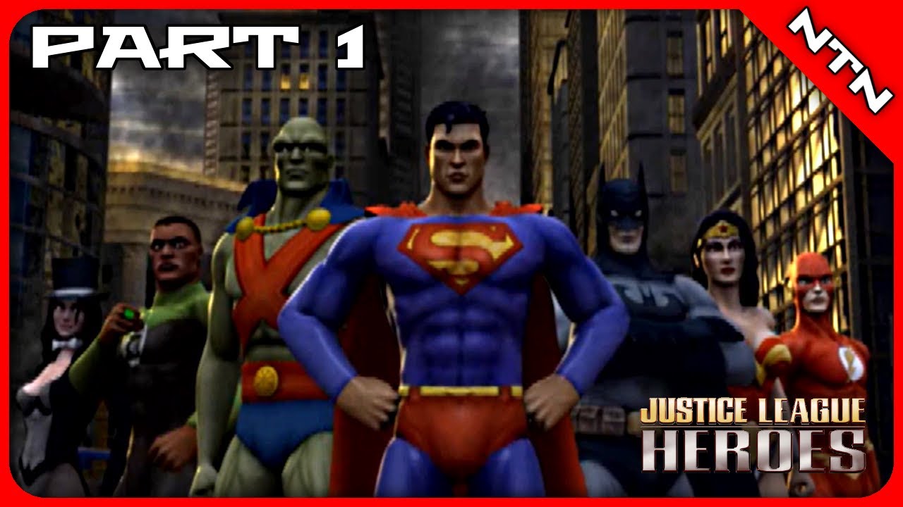 Justice League Heroes | Walkthrough Part 1 | No Commentary (PS2 60 FPS)