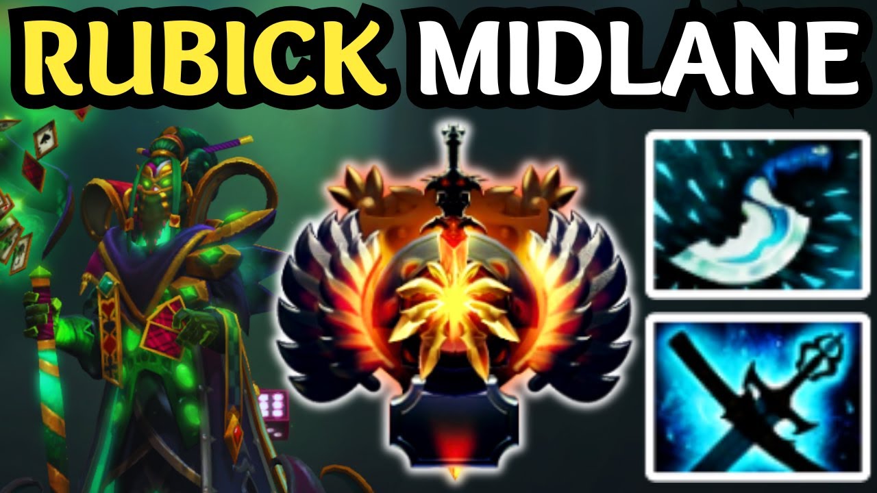 🔥 RUBICK MIDLANE ACTUALLY SPELL DIFF 🔥 DOTA 2 🔥