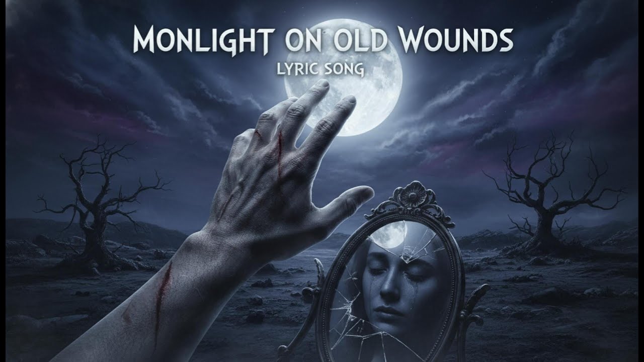 Moonlight on Old Wounds | Music lyric song | Kong Lyrics