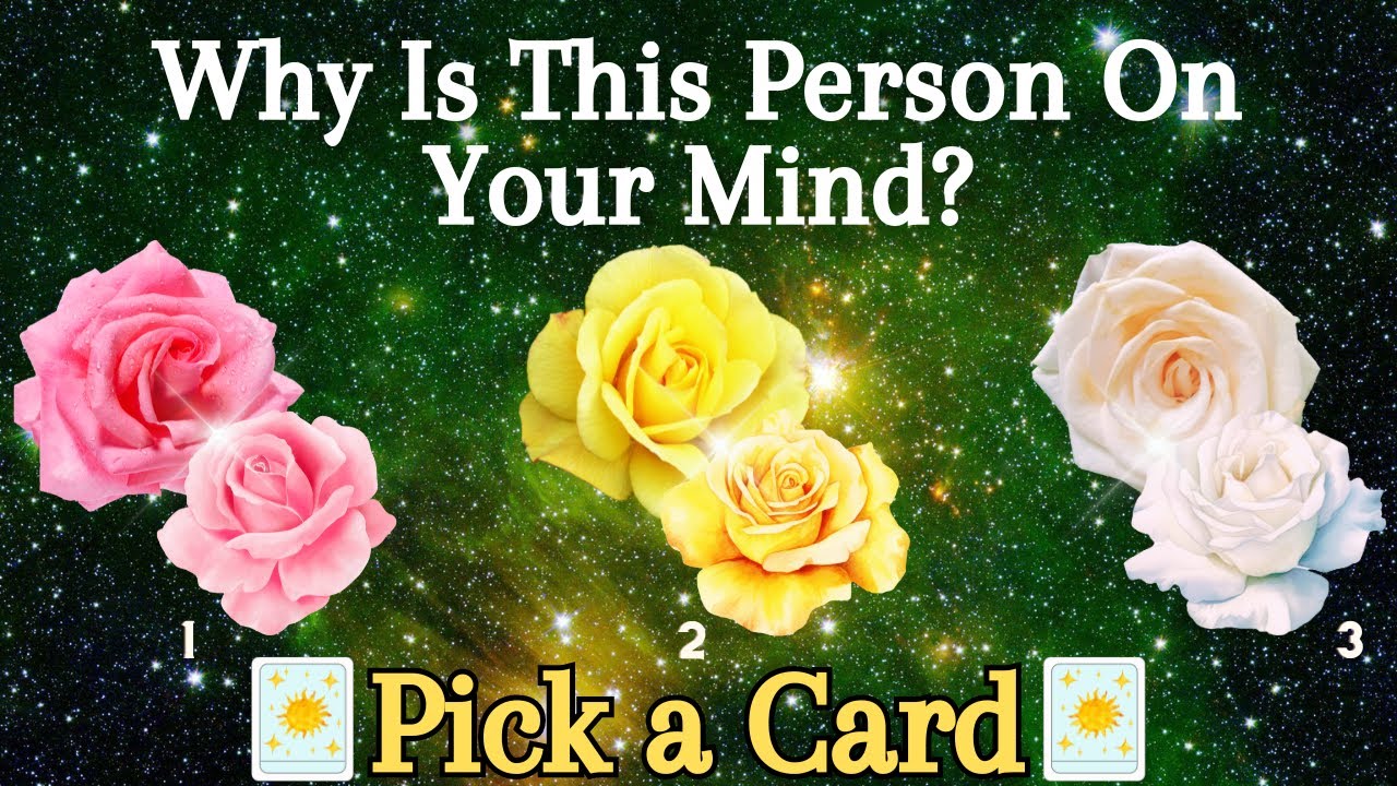 Why Do You Keep Thinking About Them❀Pick a Card❀Tarot Reading