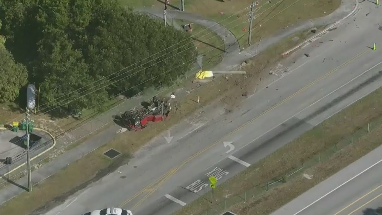 Violent crash in southwest Miami-Dade leaves 1 dead, 1 critical, MDSO says