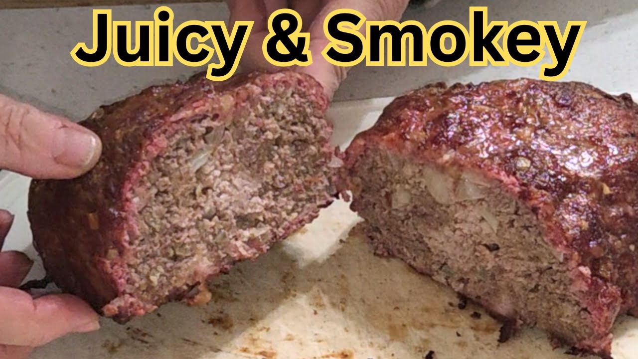 Stop Baking Meatloaf!  Smoke it for smokey, juicy, flavor.