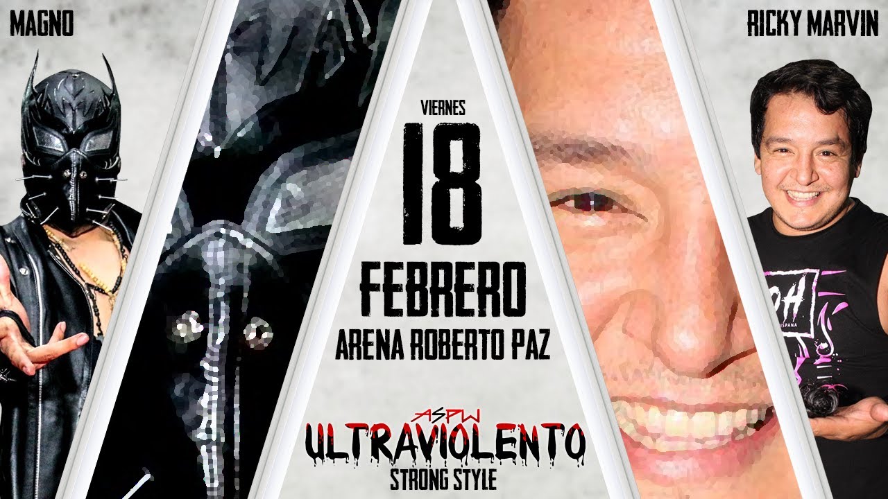 Ricky Marvin vs. Magno | LUCHA COMPLETA | ASPW Ultraviolento (18.02.2022)