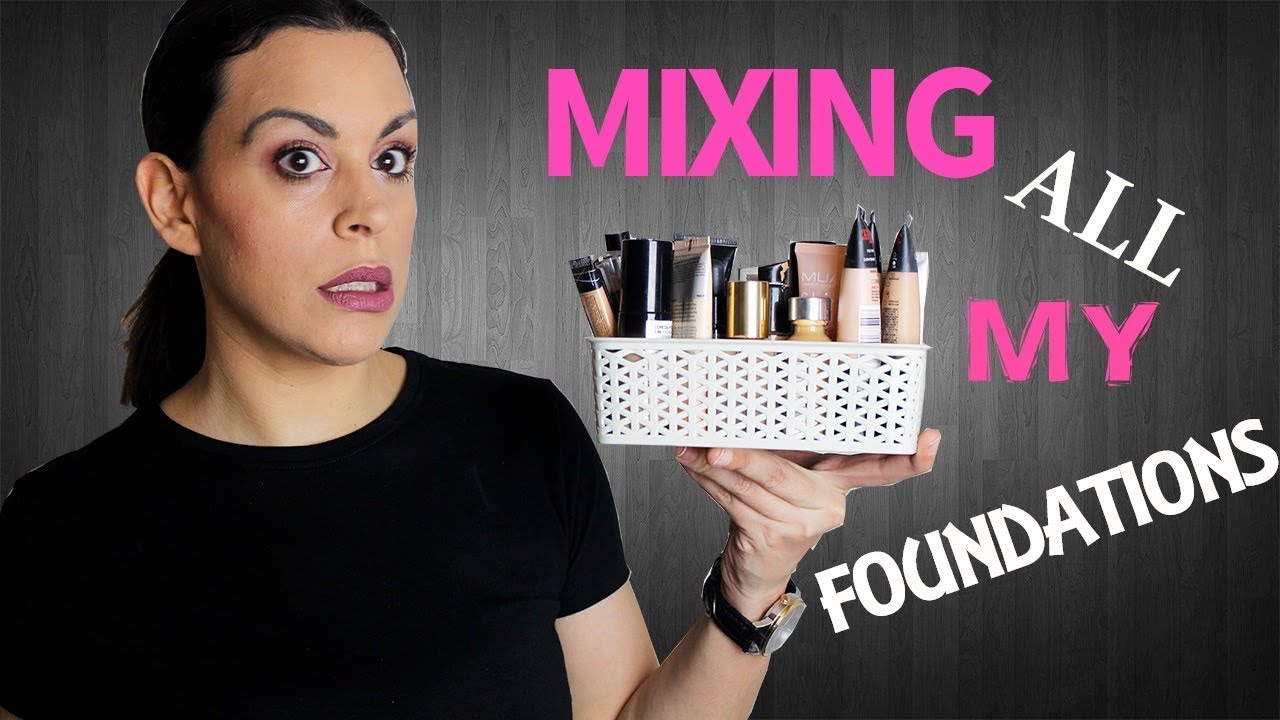 Ανακατεύω Όλα μου τα Foundation... || Marw Liodi