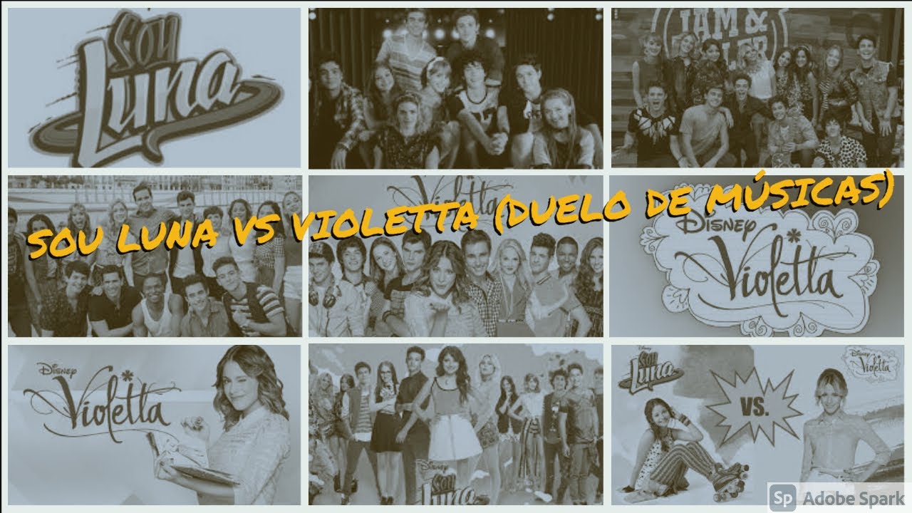 Sou Luna  Vs Violetta (Duelo de músicas)