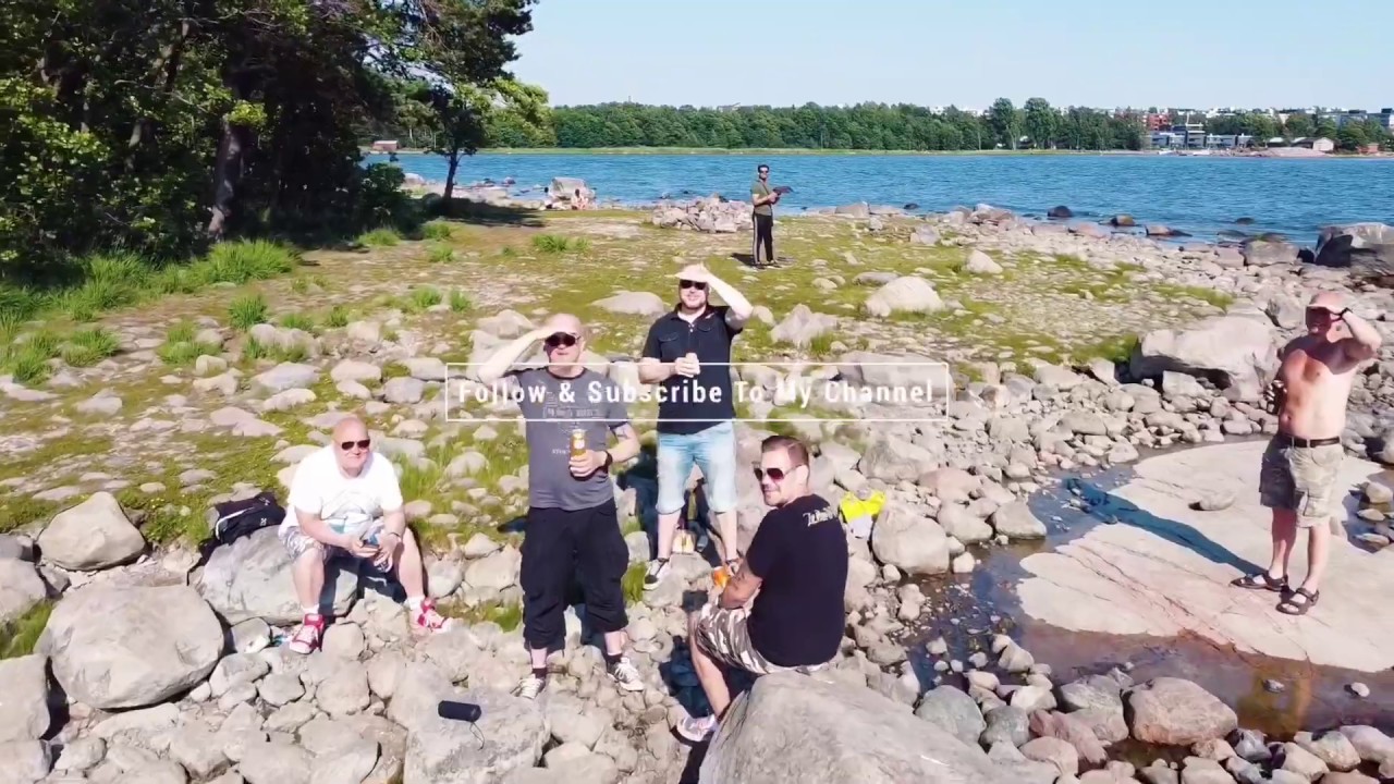 Aerial Beach Drone photography - Helsinki -  Finland - DJI Mavic Drone By #Mukulmalikphotography