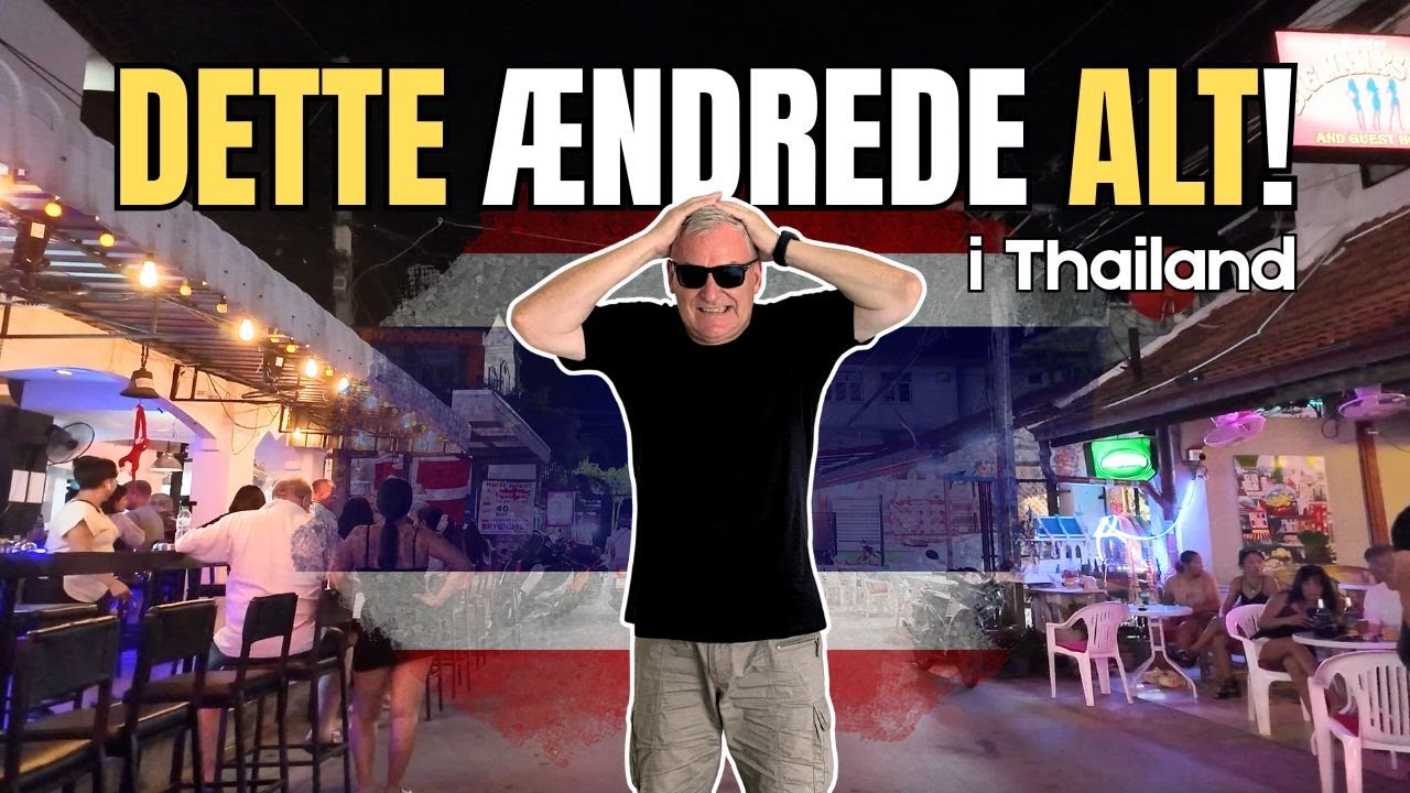 Efter 1 Måned i Thailand 🇹🇭 Jomtien & Pattaya overraskede mig mere end jeg troede!