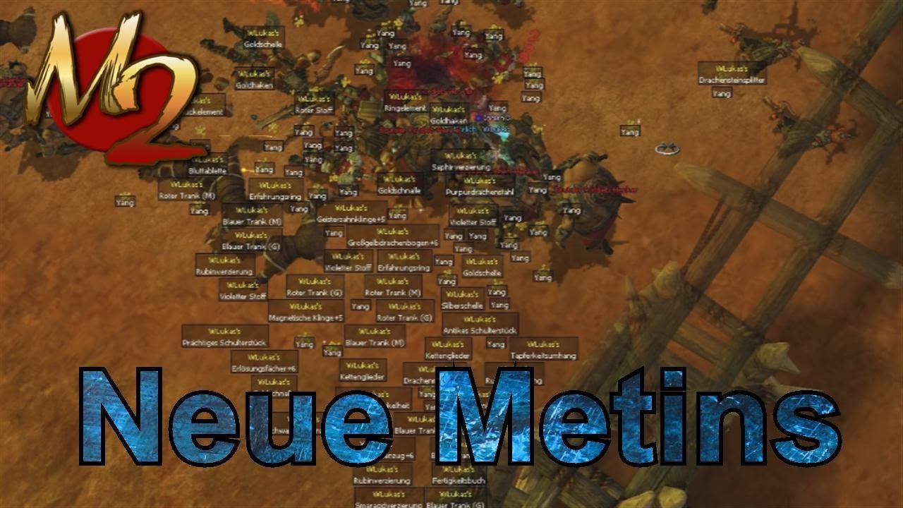 Metin2 Mixtape - Truhen der Dunkelheit - 105 Metin - Neue Map - Bosse - Neue Items Uppen