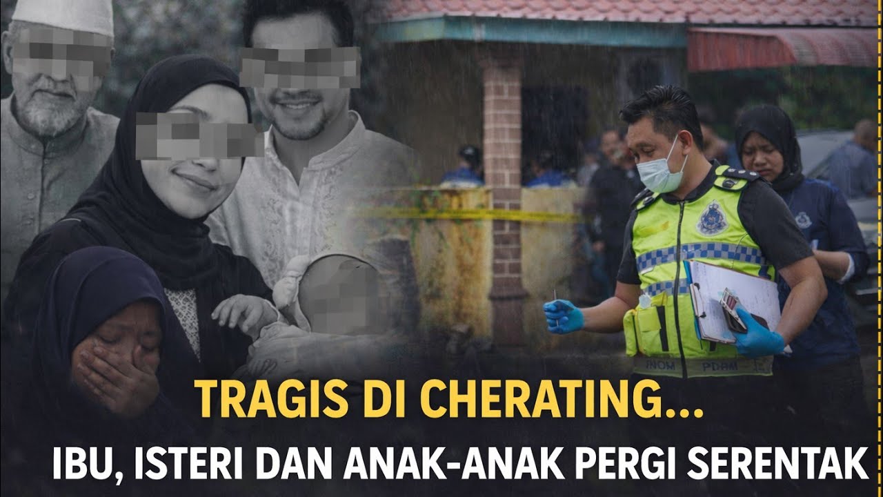 TRAGIS‼️ KEJADIAN LIMA SEKELUARGA DISYAKI DIBUN*H DI RUMAH DI CHERATING, PAHANG 