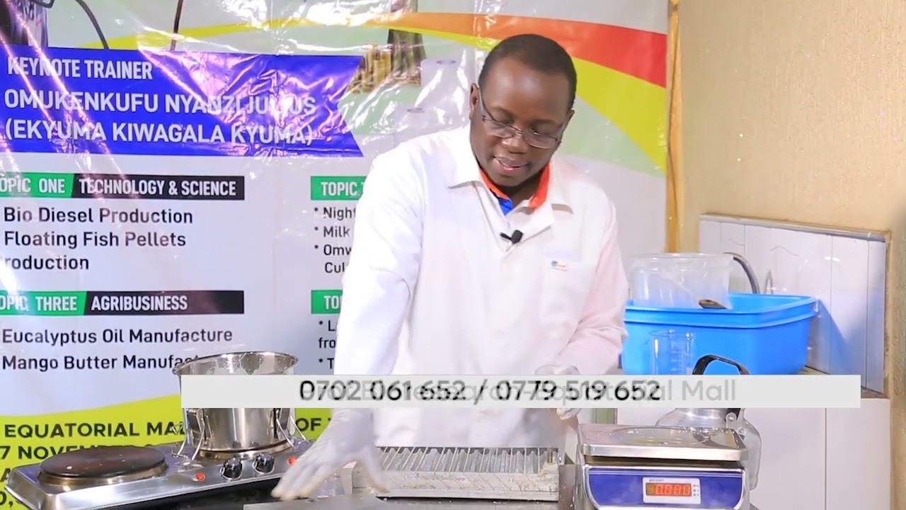 CANDLE MAKING  WITH OMUKENKUFU NYANZI