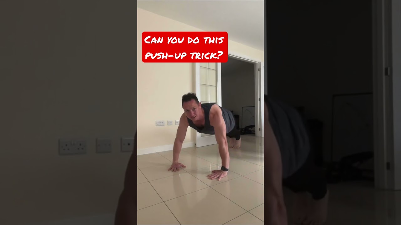 Push-up to standing trick, can you do it? Fitness / push-up